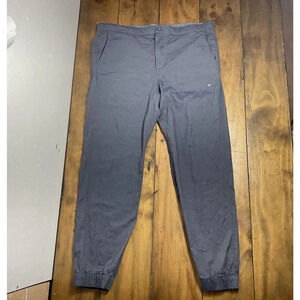 Mack Weldon Men's Gray/Blue Drawstring For Daily Wear Jogger Pants Sz XXL